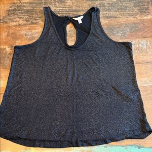 Banana Republic Shimmering Midnight Blue Tank Top
